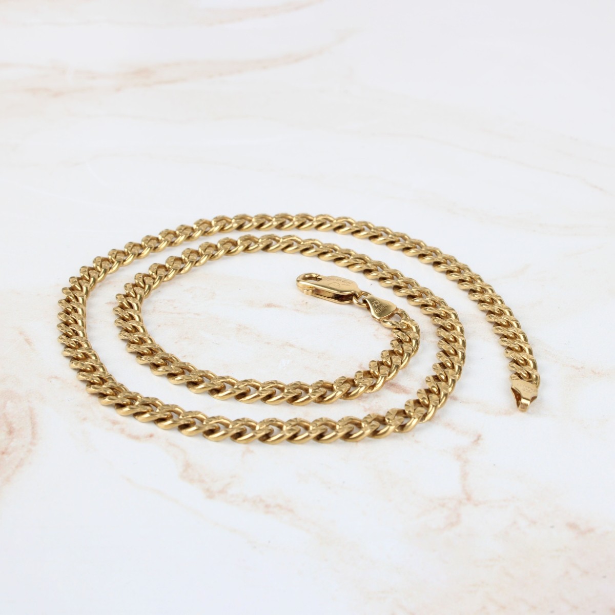 Italian 18K Link Necklace