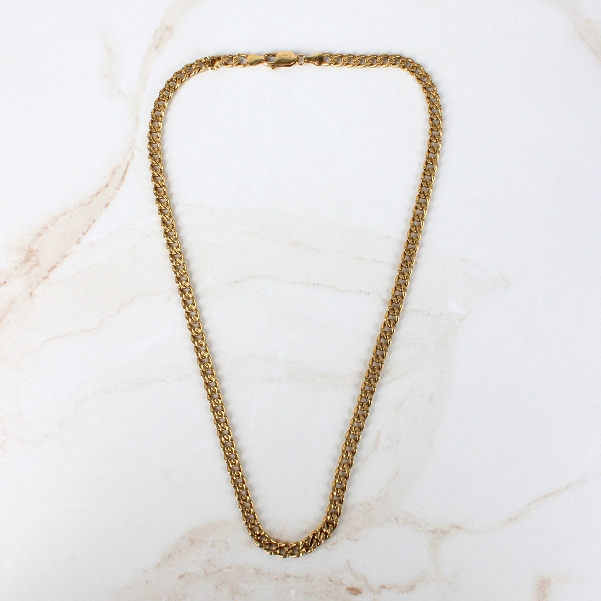Italian 18K Link Necklace