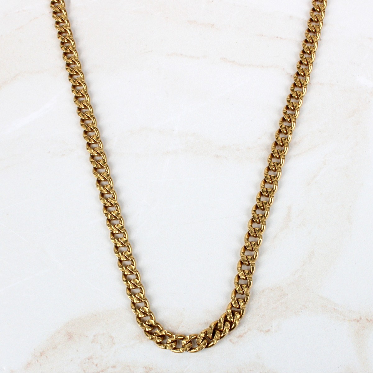 Italian 18K Link Necklace