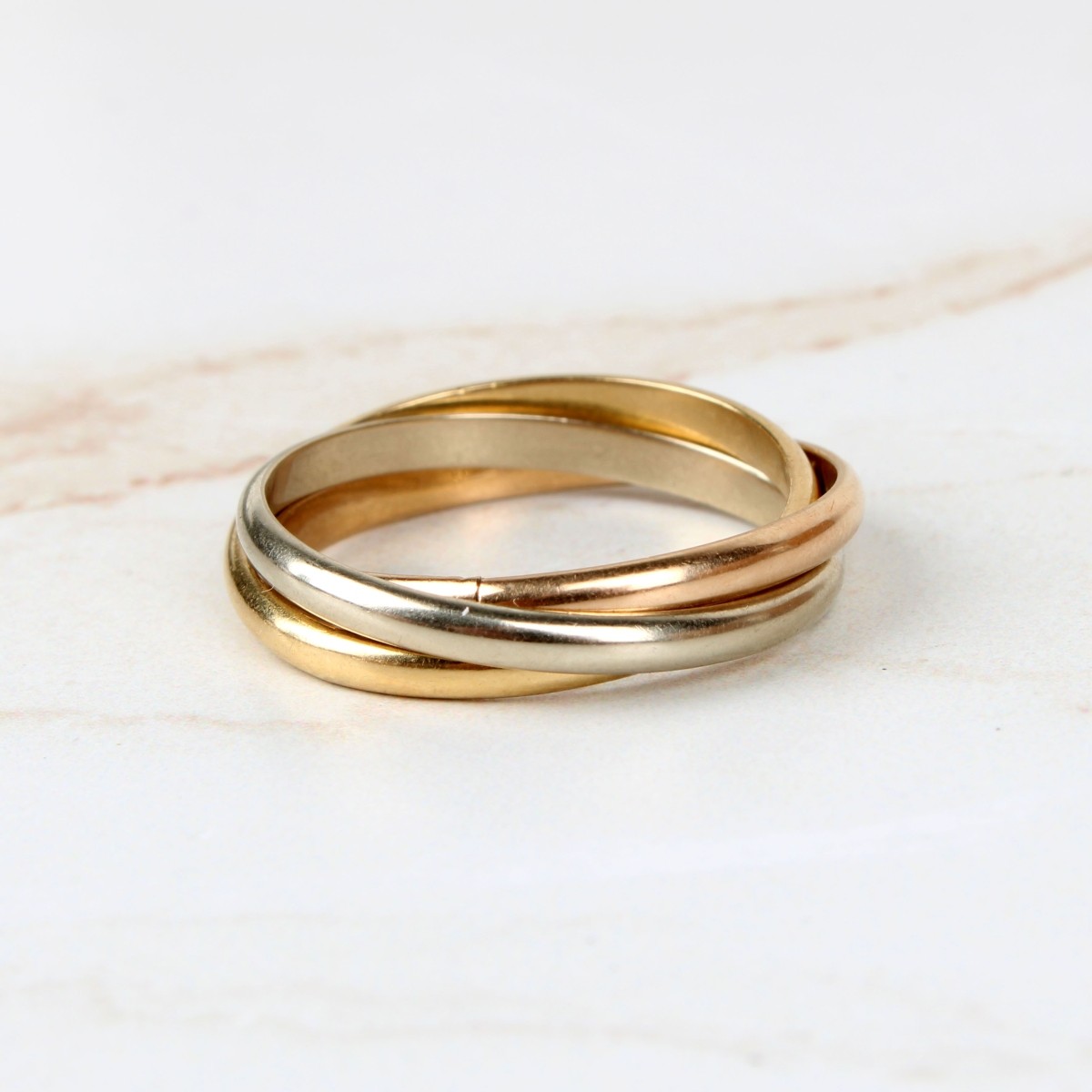 Cartier 18K Trinity Ring