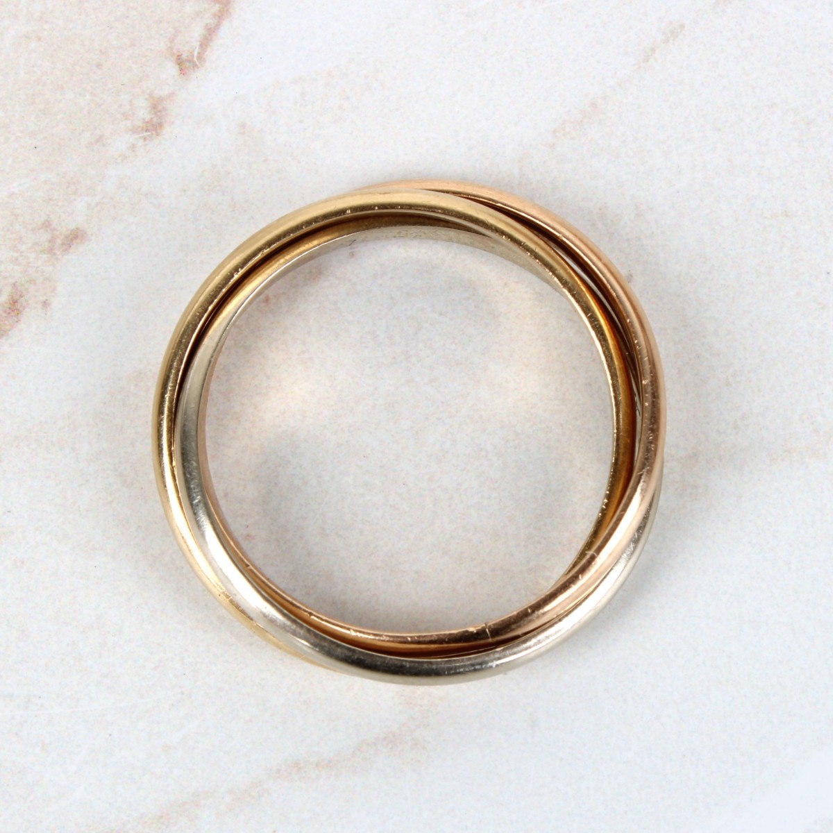 Cartier 18K Trinity Ring