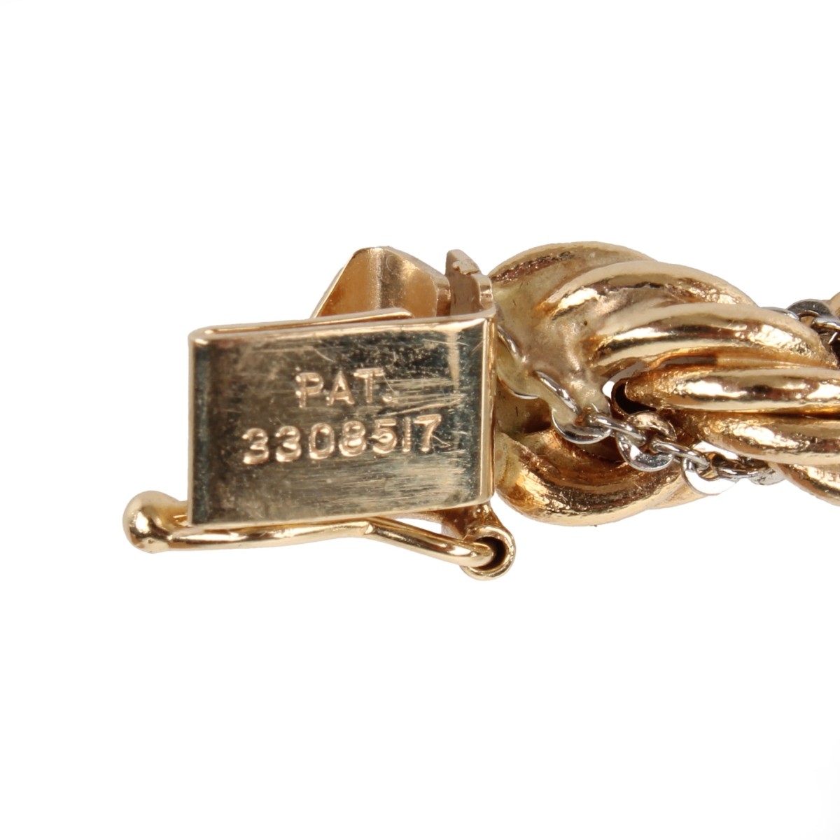 14K Rope Link Necklace