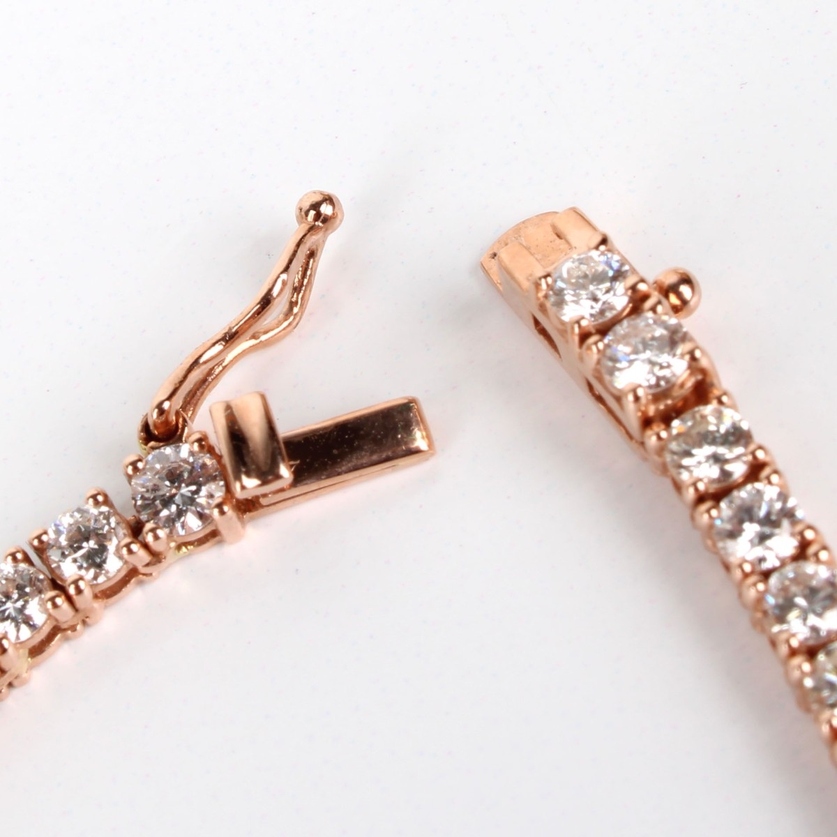 Diamond and 14K Tennis Necklace