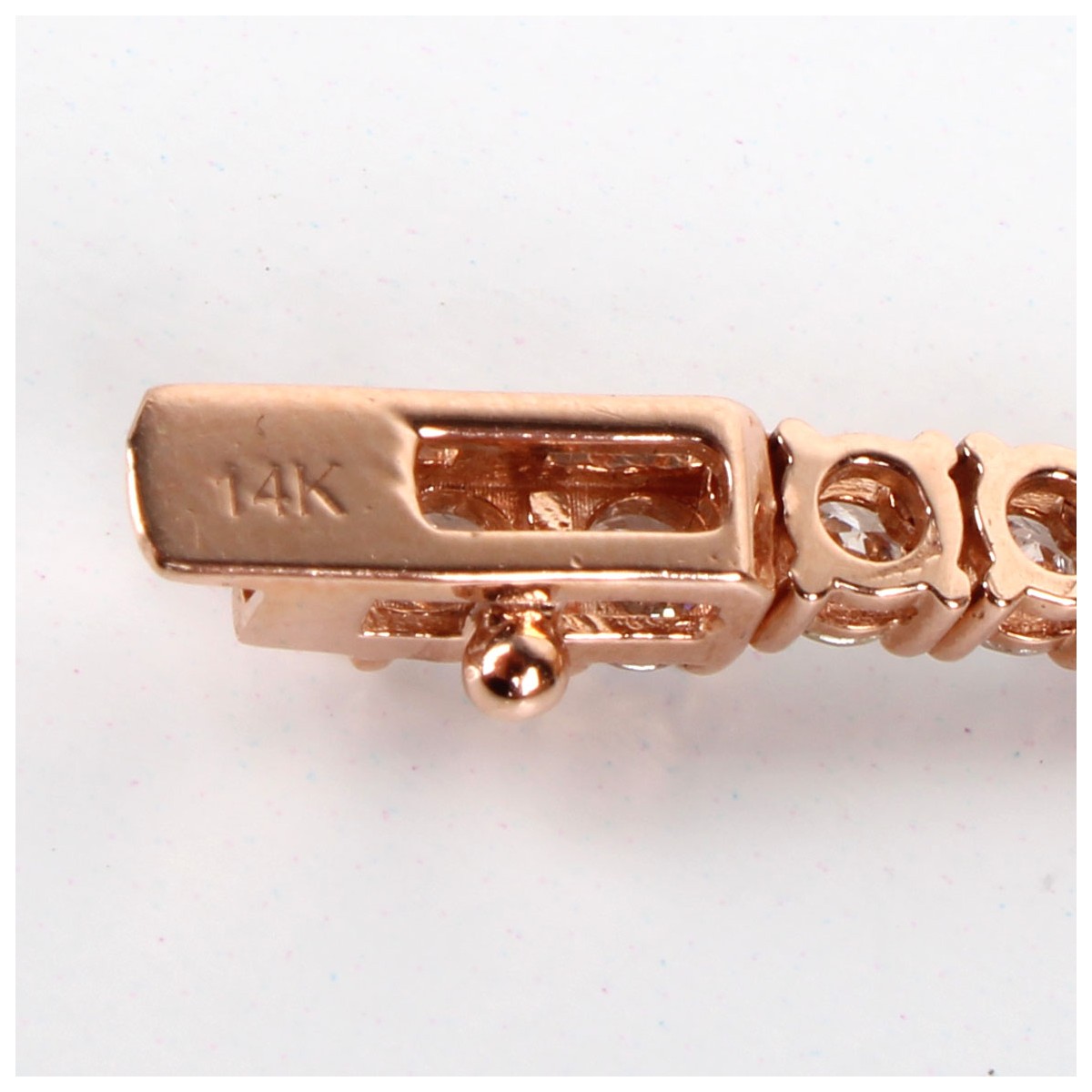 Diamond and 14K Tennis Necklace