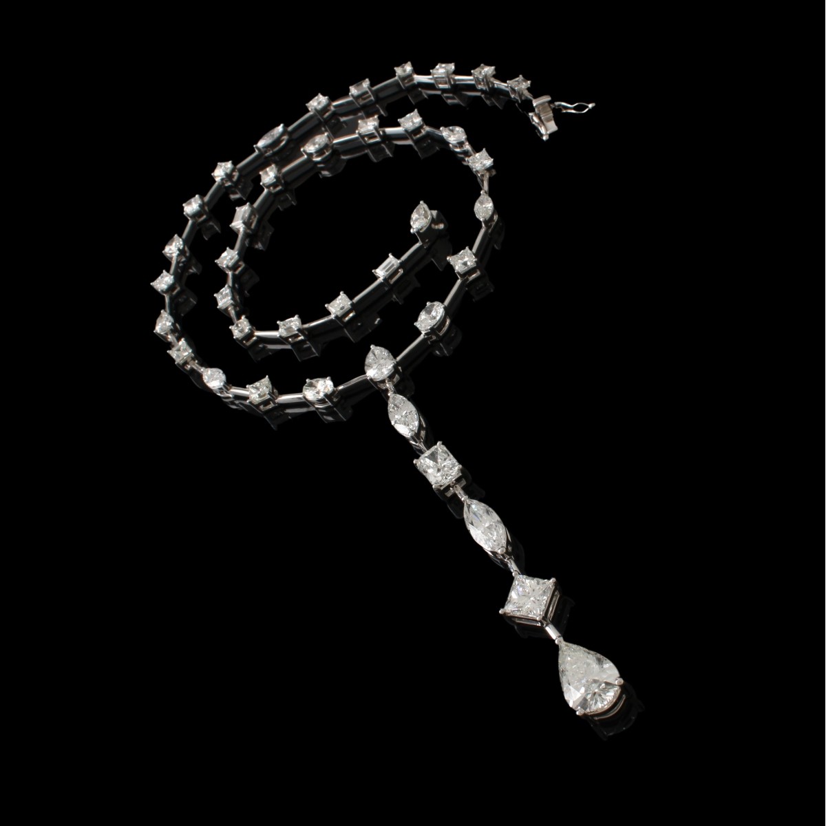Diamond and Platinum Necklace