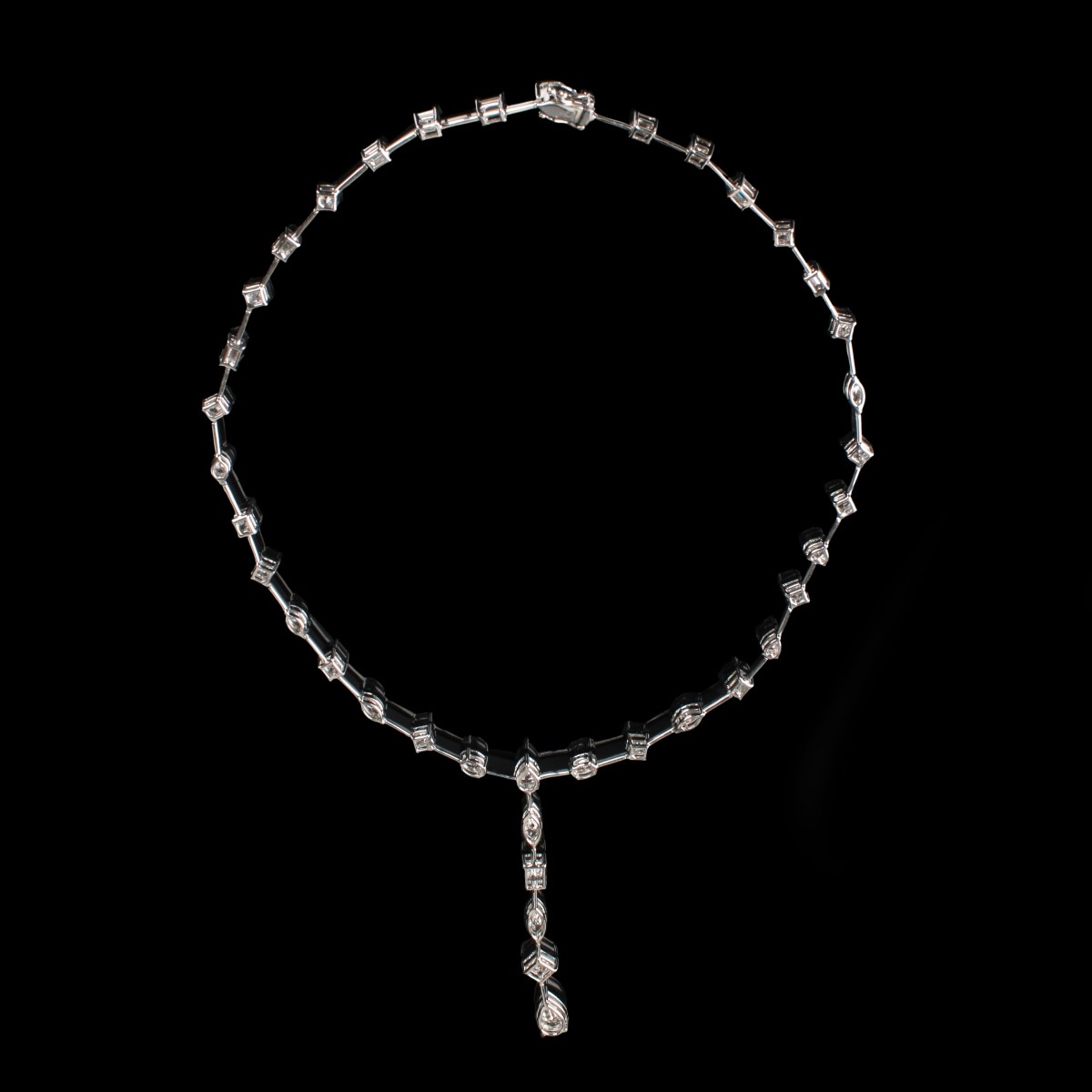 Diamond and Platinum Necklace