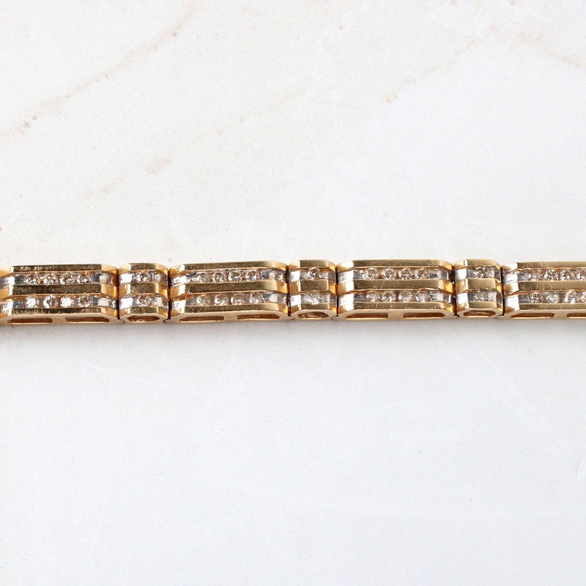 Diamond and 14K Bracelet