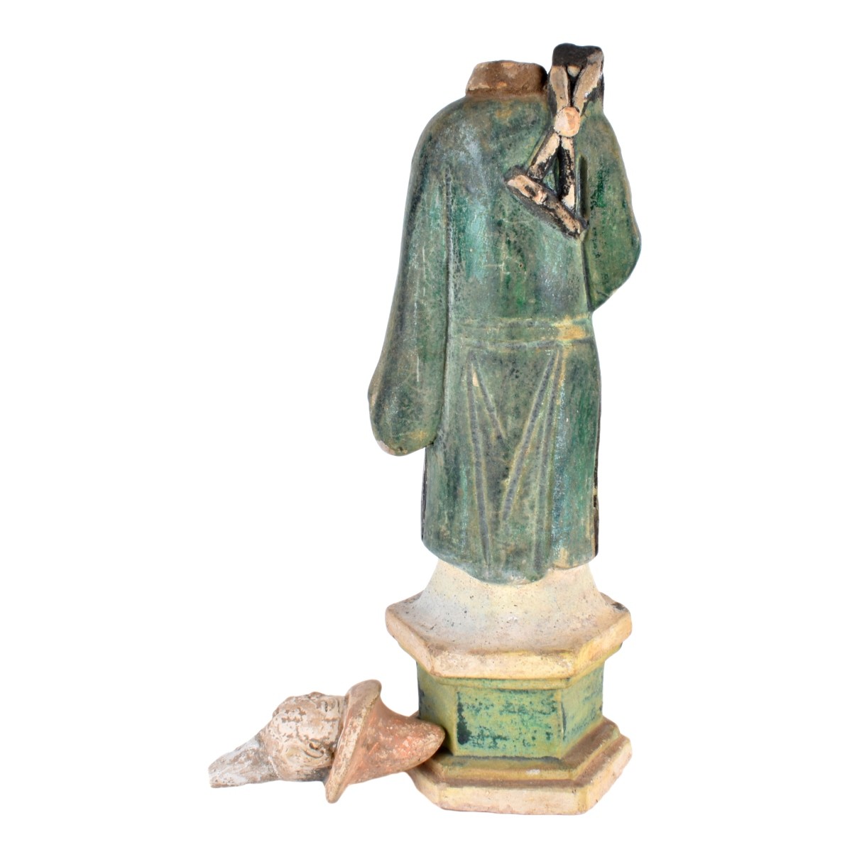 Chinese Glazed Tomb Figurine