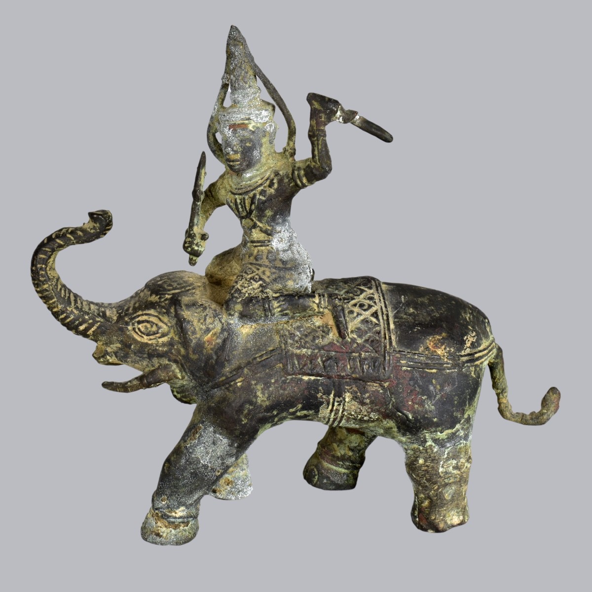 Antique Thai Bronze Sculpture