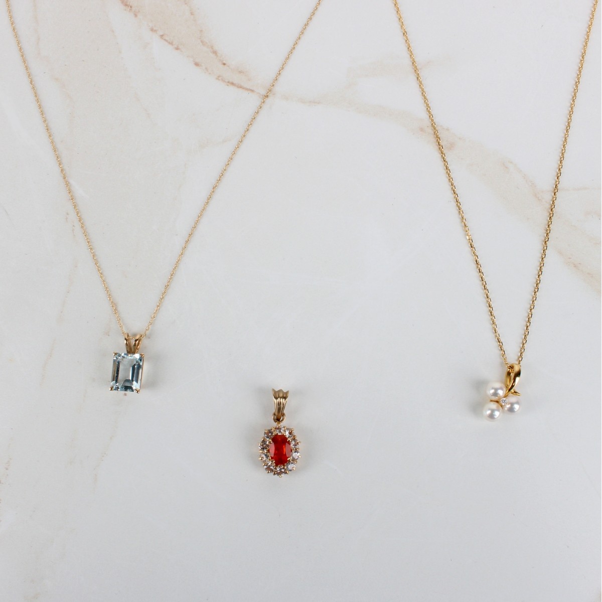Necklaces, Pendant and Earrings