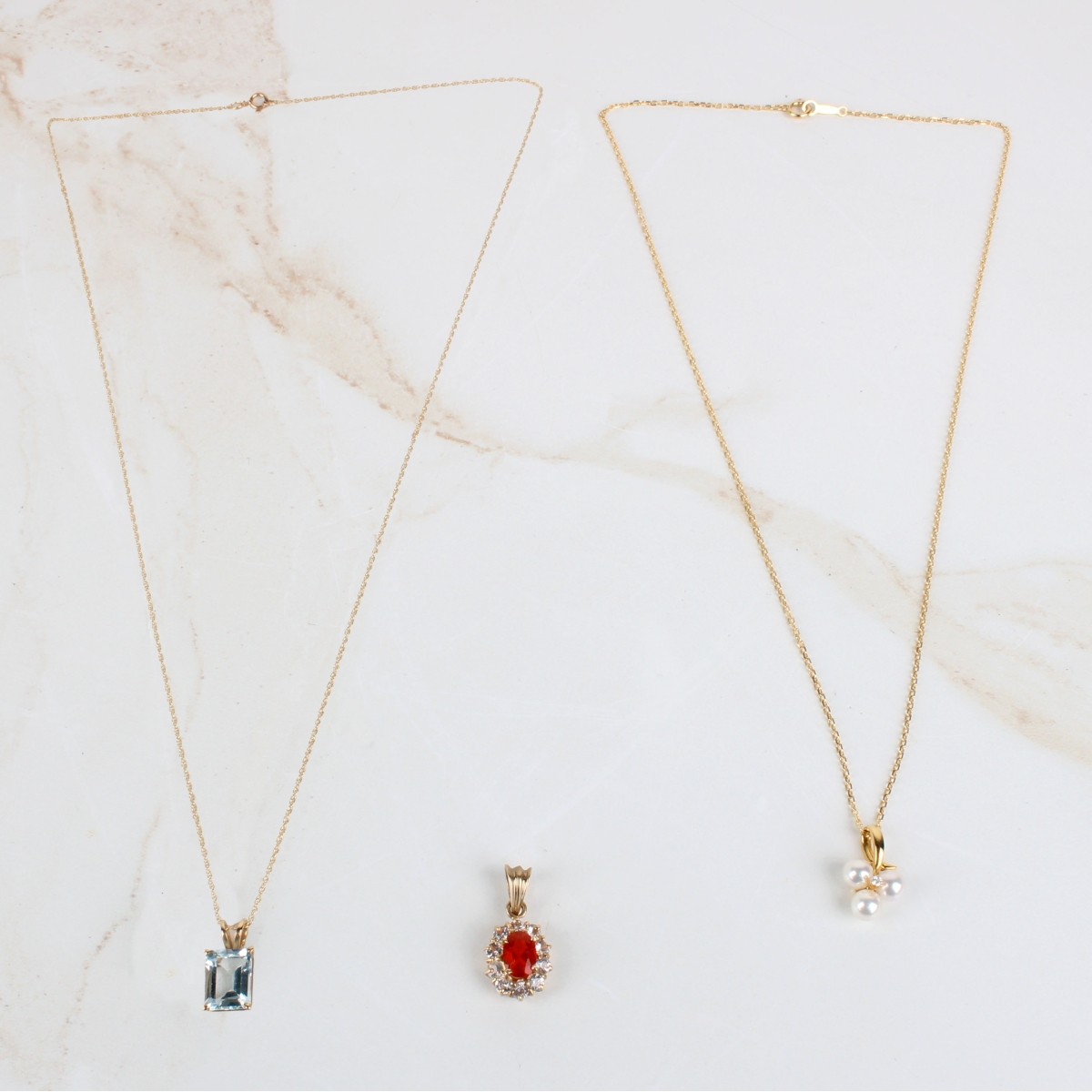 Necklaces, Pendant and Earrings