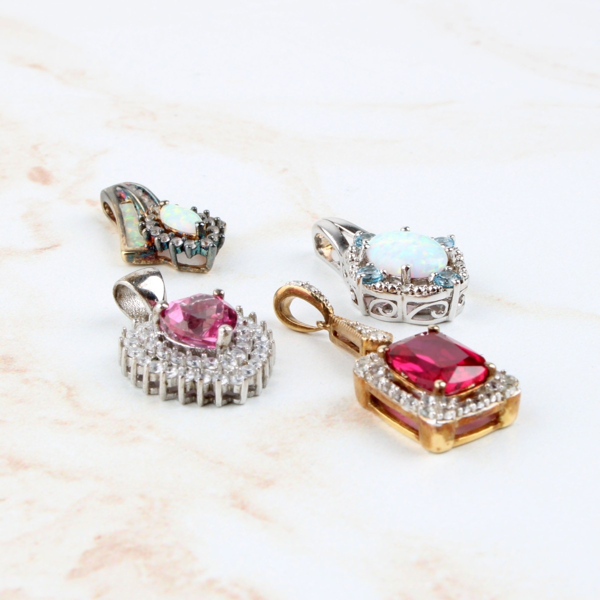 Gemstone and Sterling Jewelry