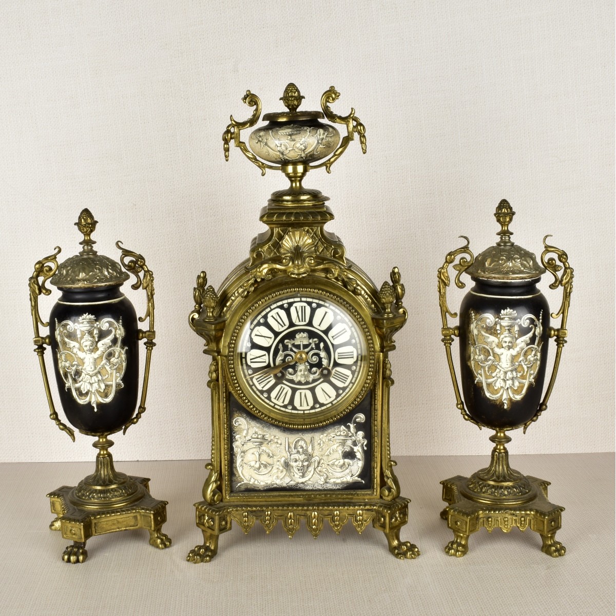 Baroque Style Garniture Set