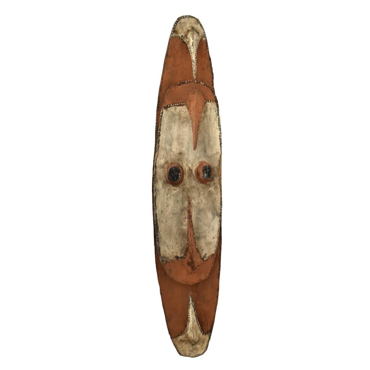 Vintage Papua New Guinea Bahinemo Wood Mask