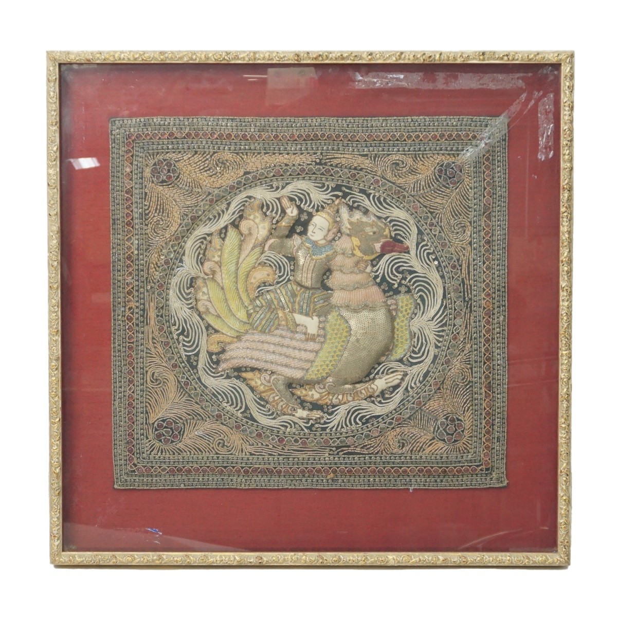 Thai Embroidered Panel