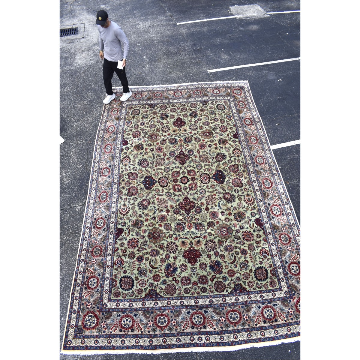 Persian Kashan Carpet by Tavasoly