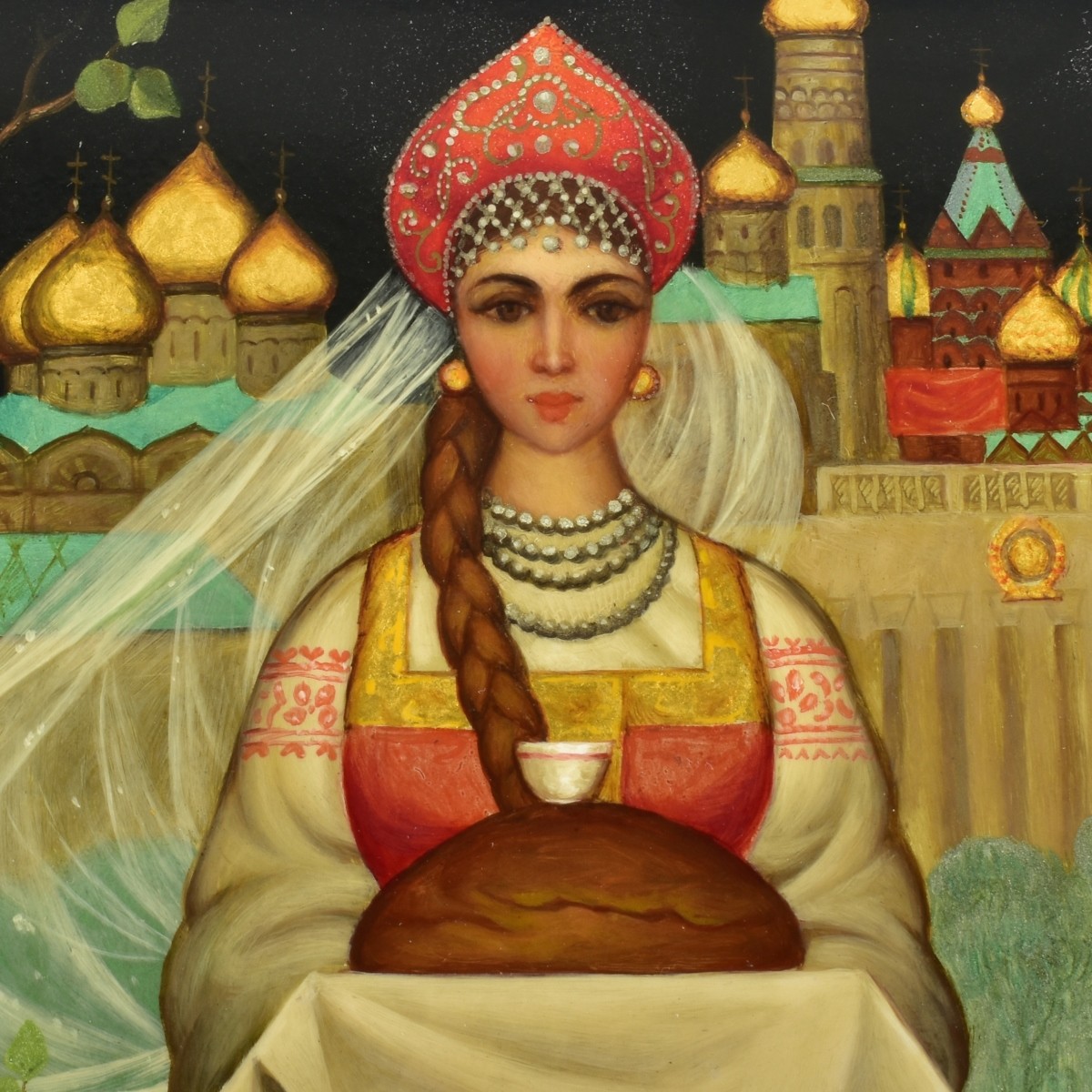Vintage Russian Paper Mache Boxes