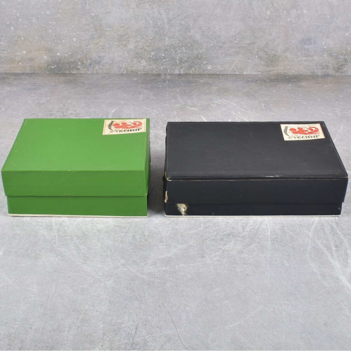 Vintage Russian Paper Mache Boxes