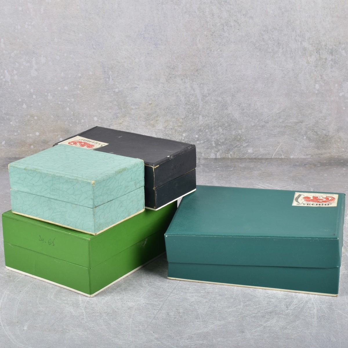 Vintage Russian Paper Mache Boxes