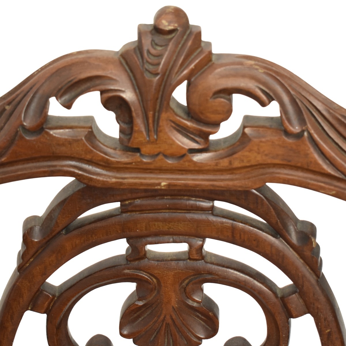 Antique Carved Wood Chairs