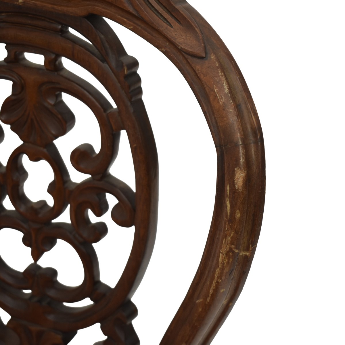 Antique Carved Wood Chairs