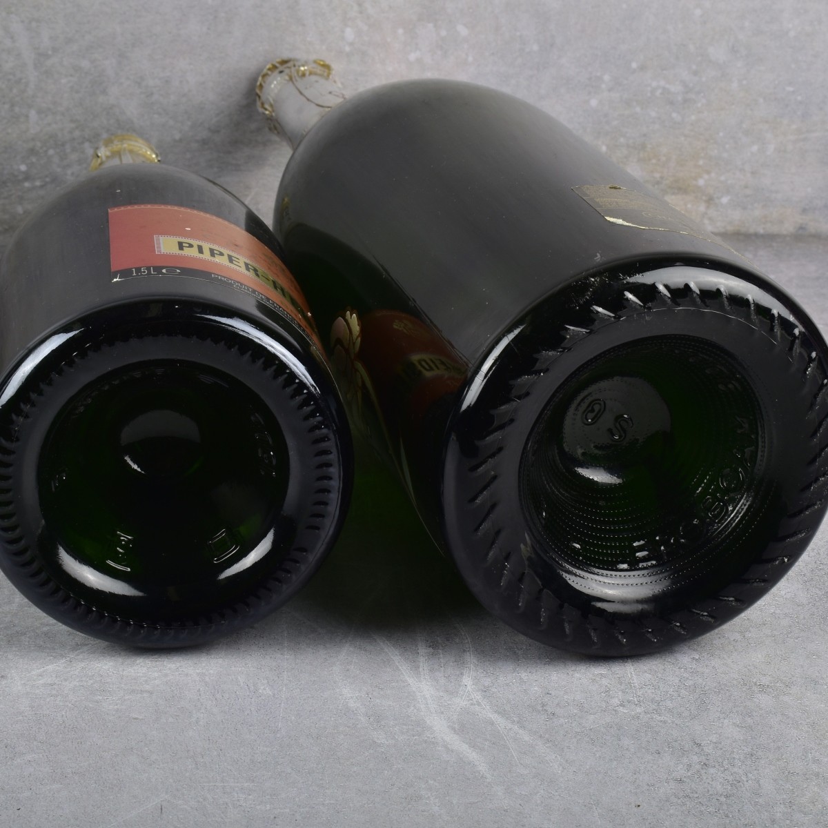 Vintage French Champagne Bottles