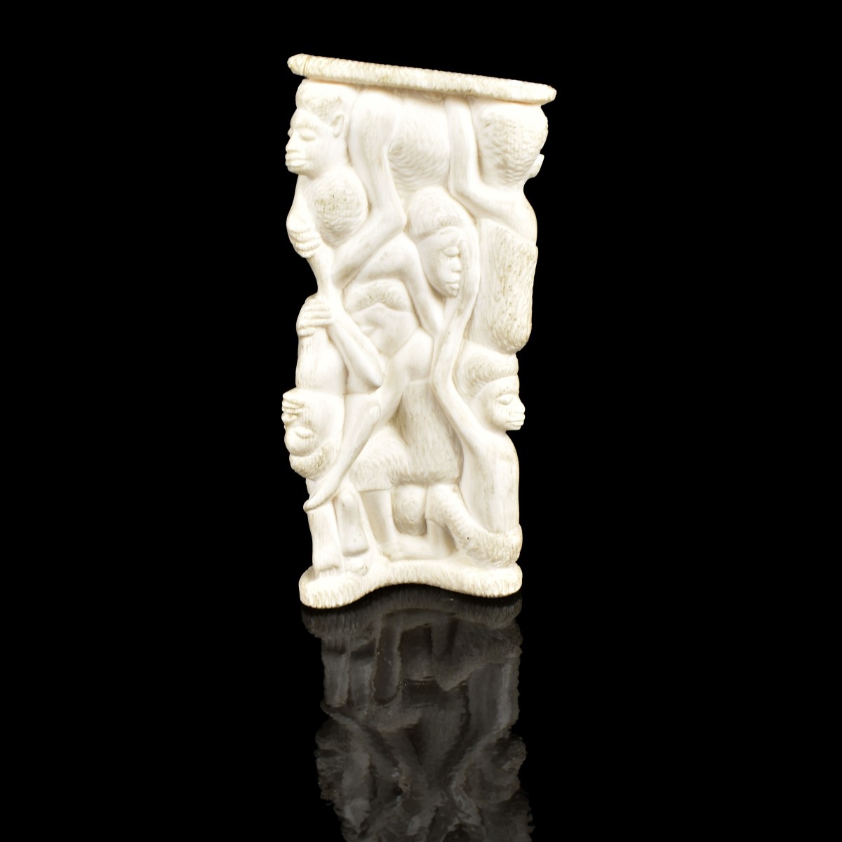 African Hand Carved Tribal Sculpture