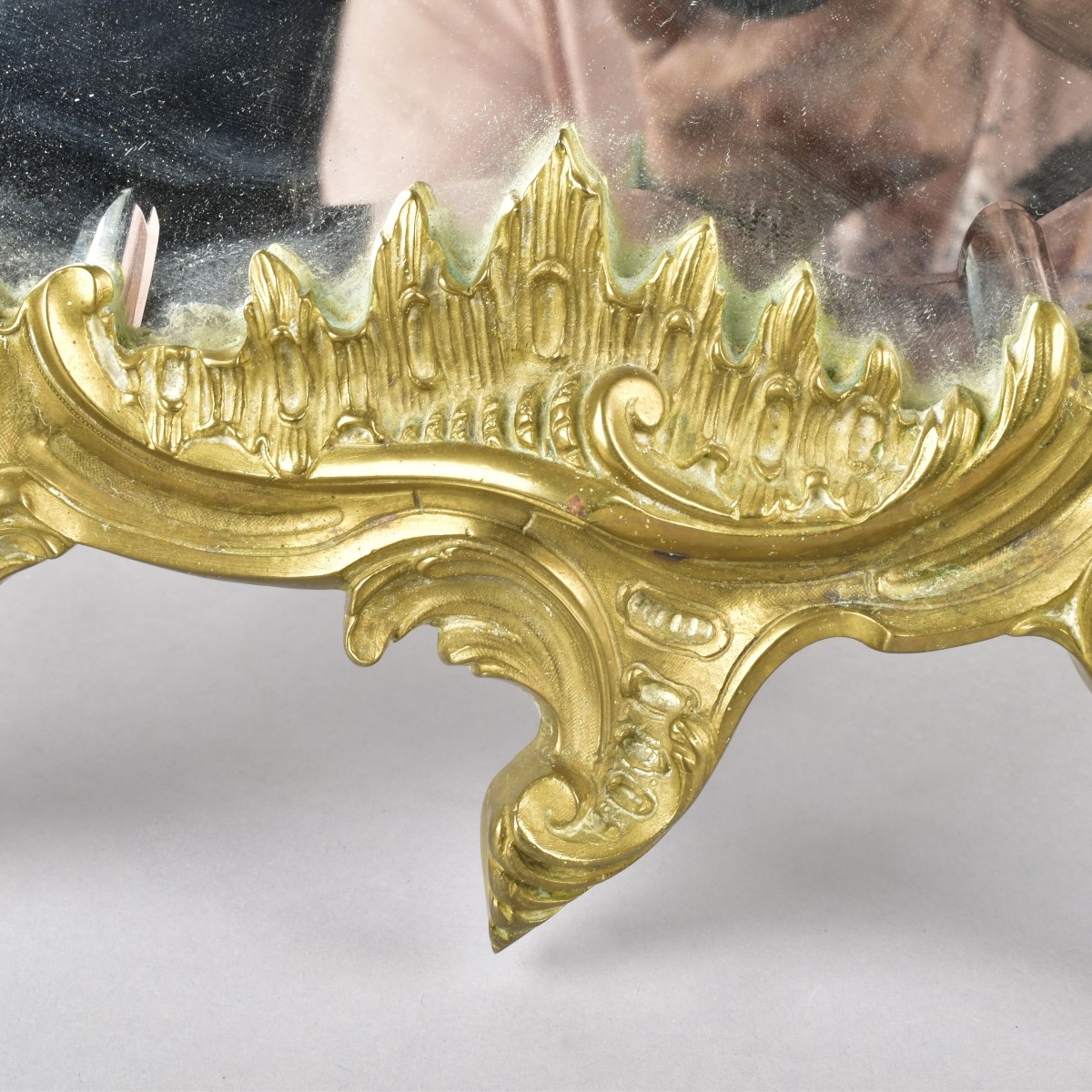Bronze Rococo Dresser Mirror