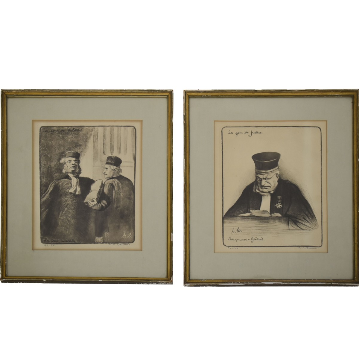 HonorÈ Daumier, French (1808-1879)