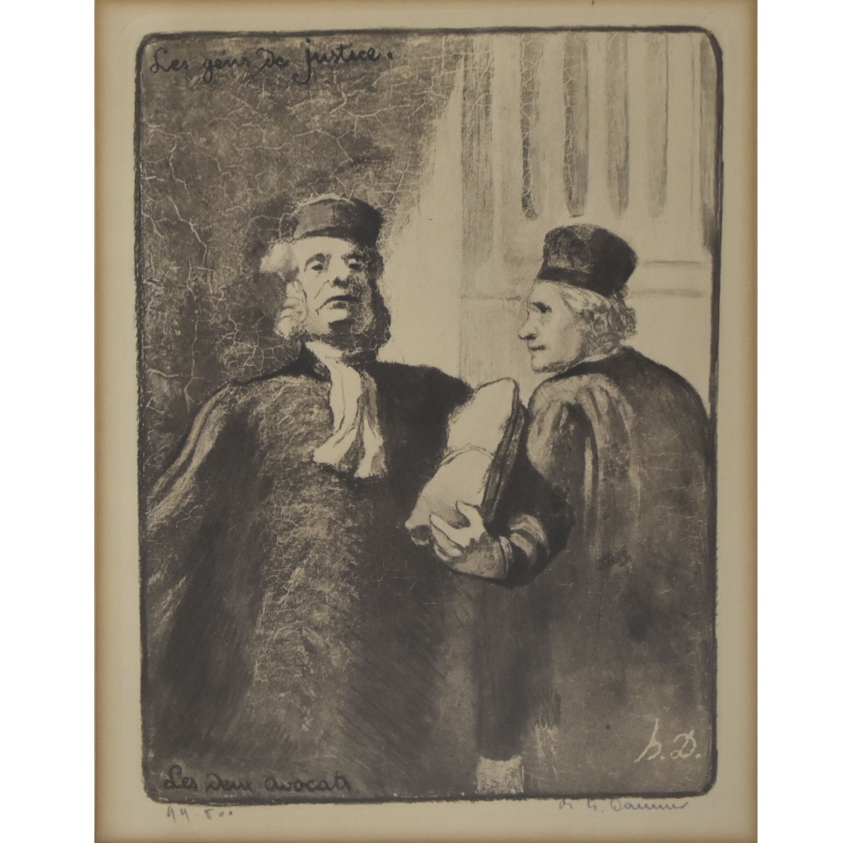 HonorÈ Daumier, French (1808-1879)