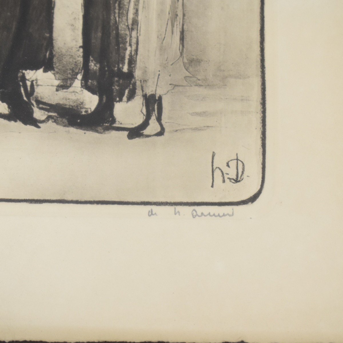 HonorÈ Daumier, French (1808-1879)