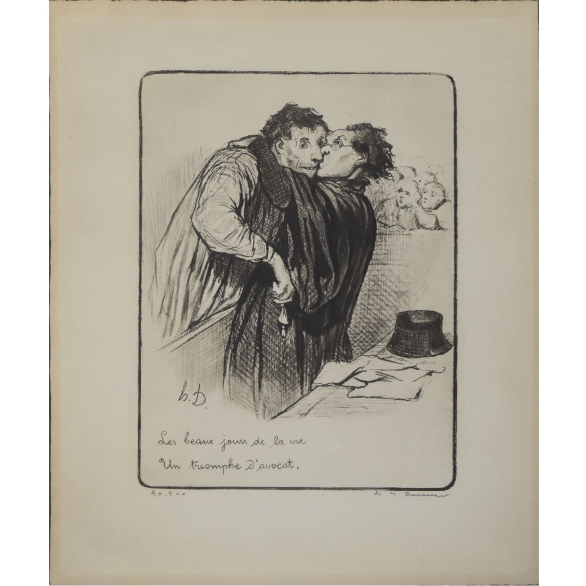 HonorÈ Daumier, French (1808-1879)