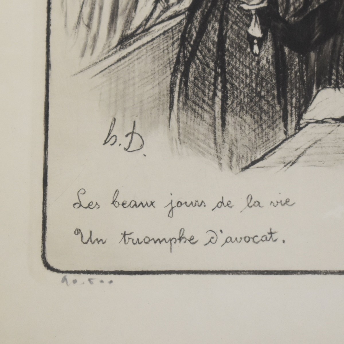 HonorÈ Daumier, French (1808-1879)
