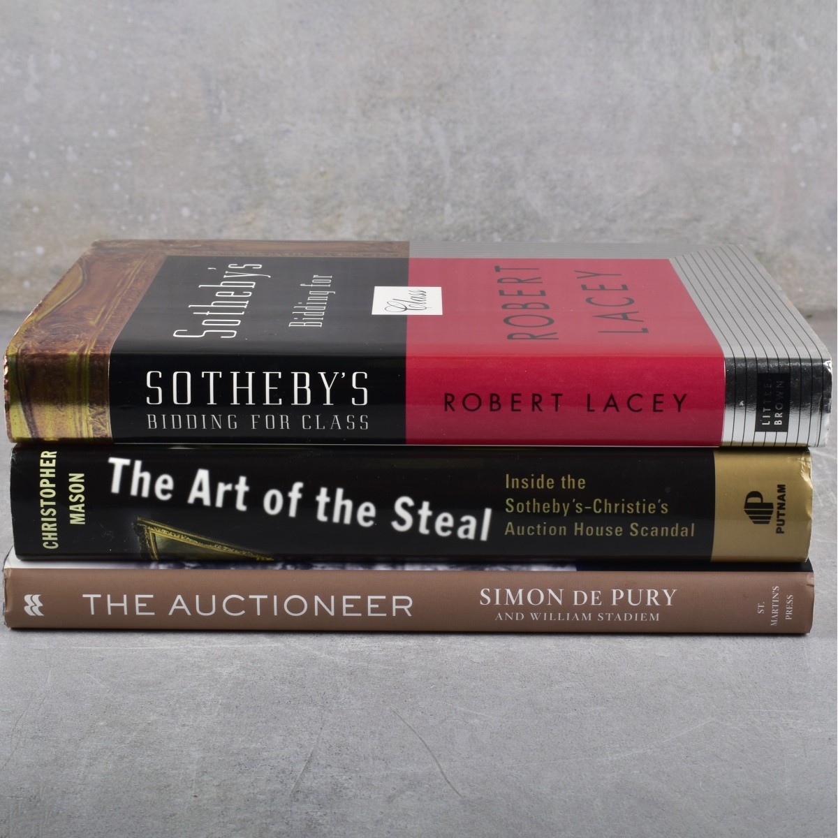 Collection of Auction Books