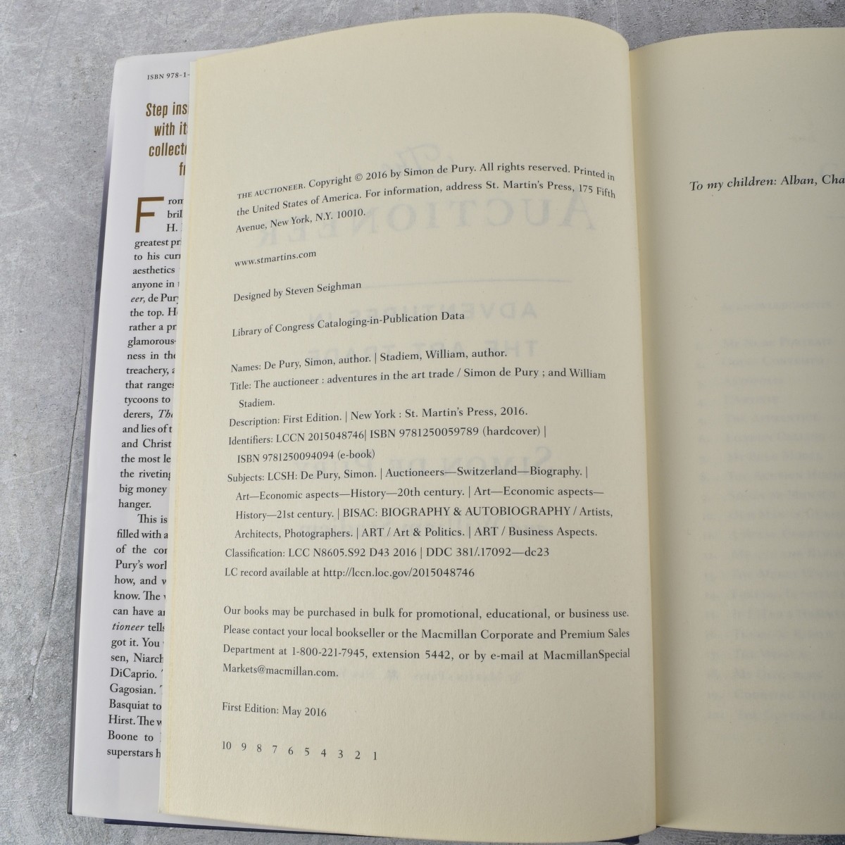 Collection of Auction Books