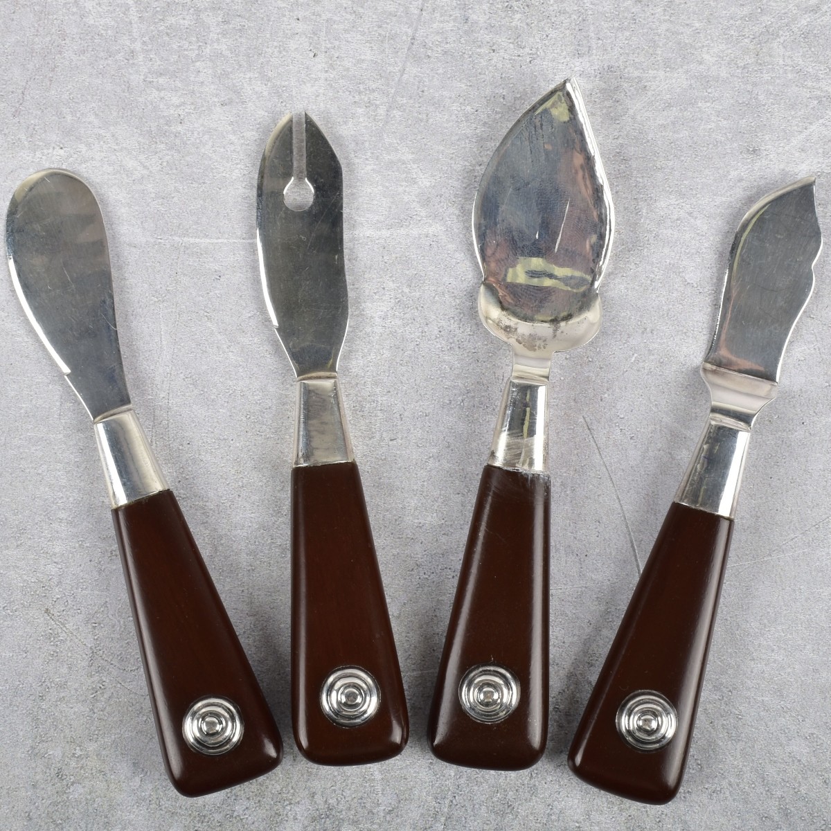 925 Sterling Silver Cheese Serving Set