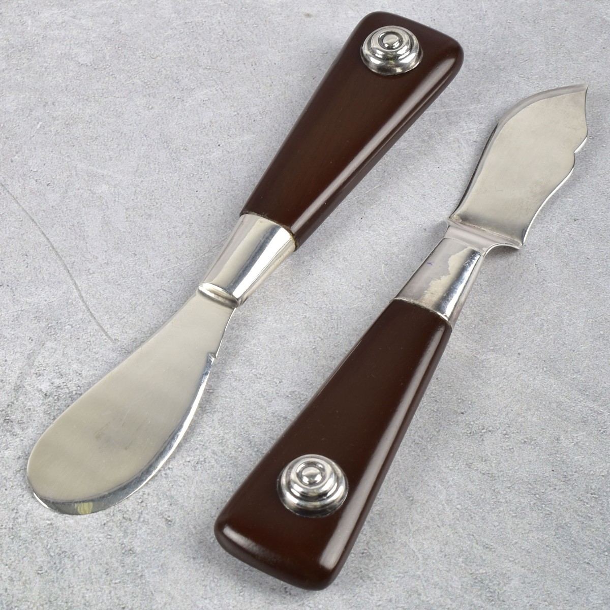 925 Sterling Silver Cheese Serving Set