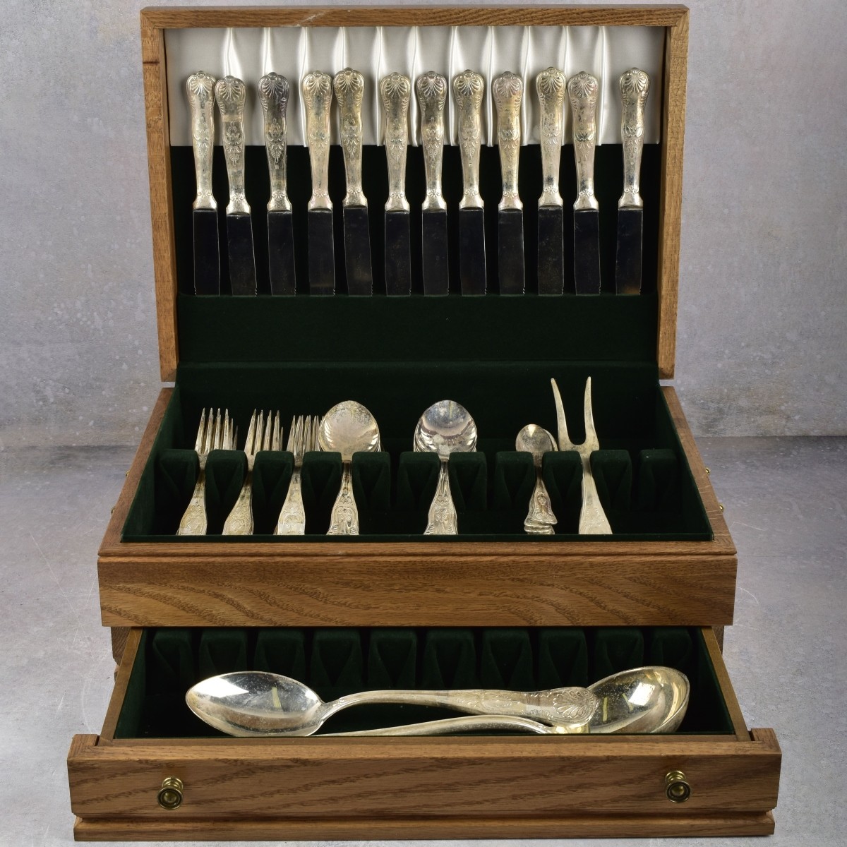 Italian ARG 800 Silverplate Flatware