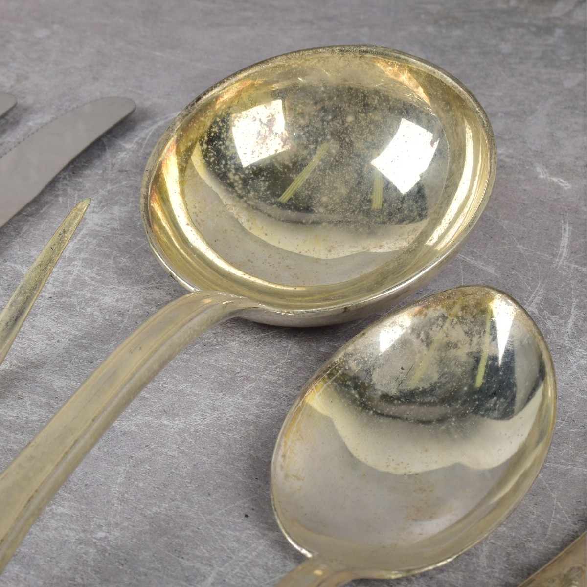 Italian ARG 800 Silverplate Flatware