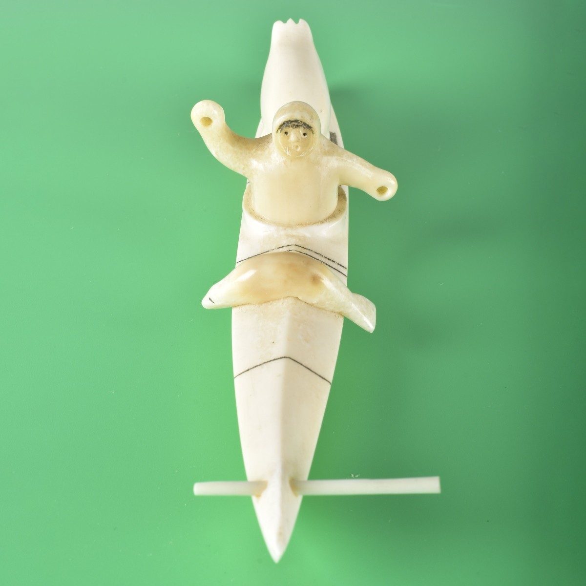 Paul Nattanguk, Alaskan (20th C.) Figurine