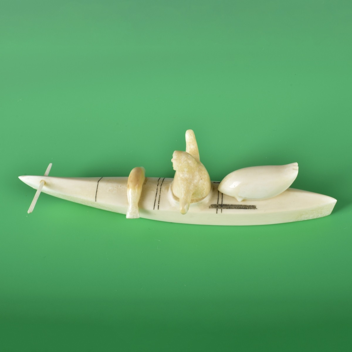 Paul Nattanguk, Alaskan (20th C.) Figurine