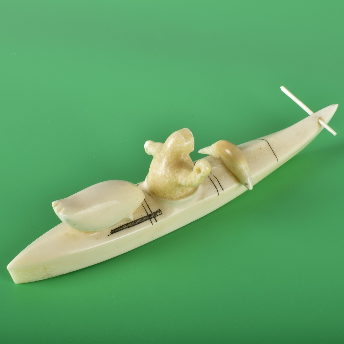 Paul Nattanguk, Alaskan (20th C.) Figurine