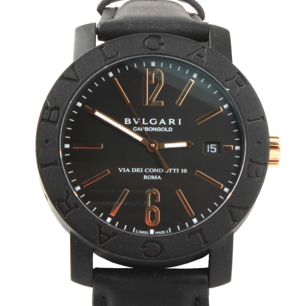 Bulgari Carbongold Wristwatch