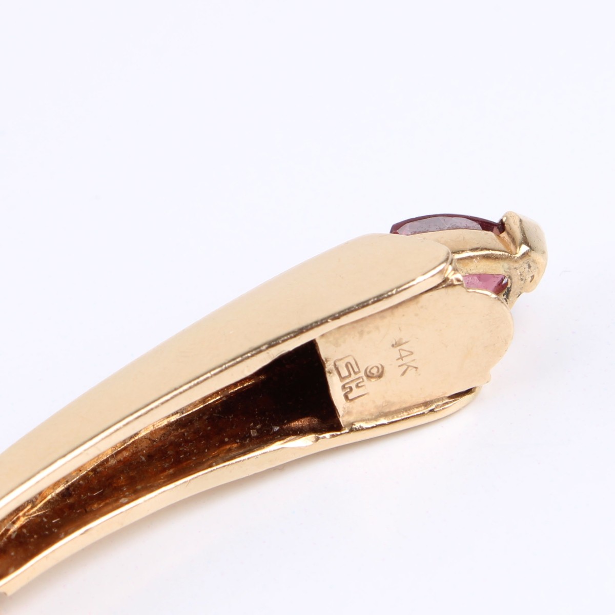 Tourmaline, Diamond and 14K Bracelet