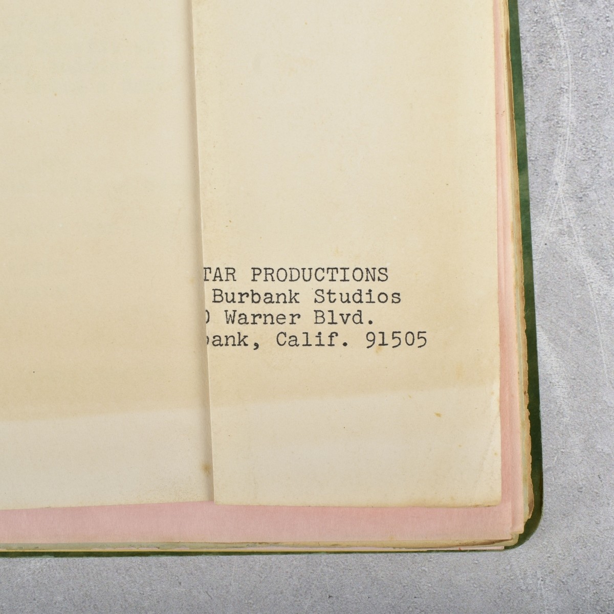 "The Way We Were" Screenplay