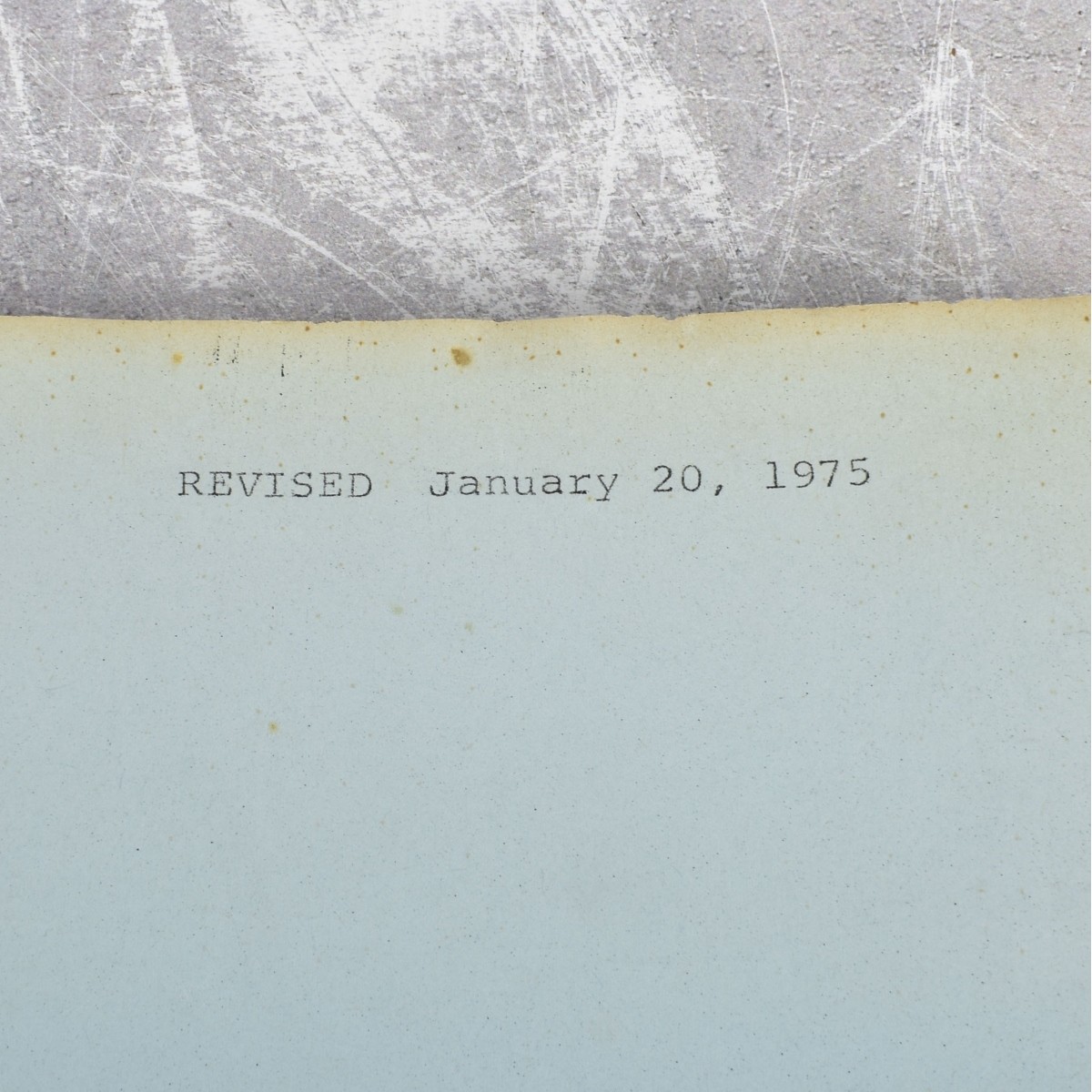 "Six Days Of The Condor" Screenplay