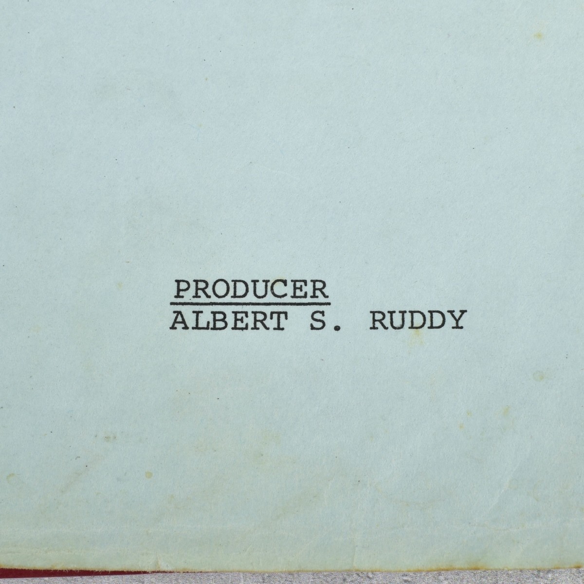 "Little Fauss and Big Halsy" Screenplay