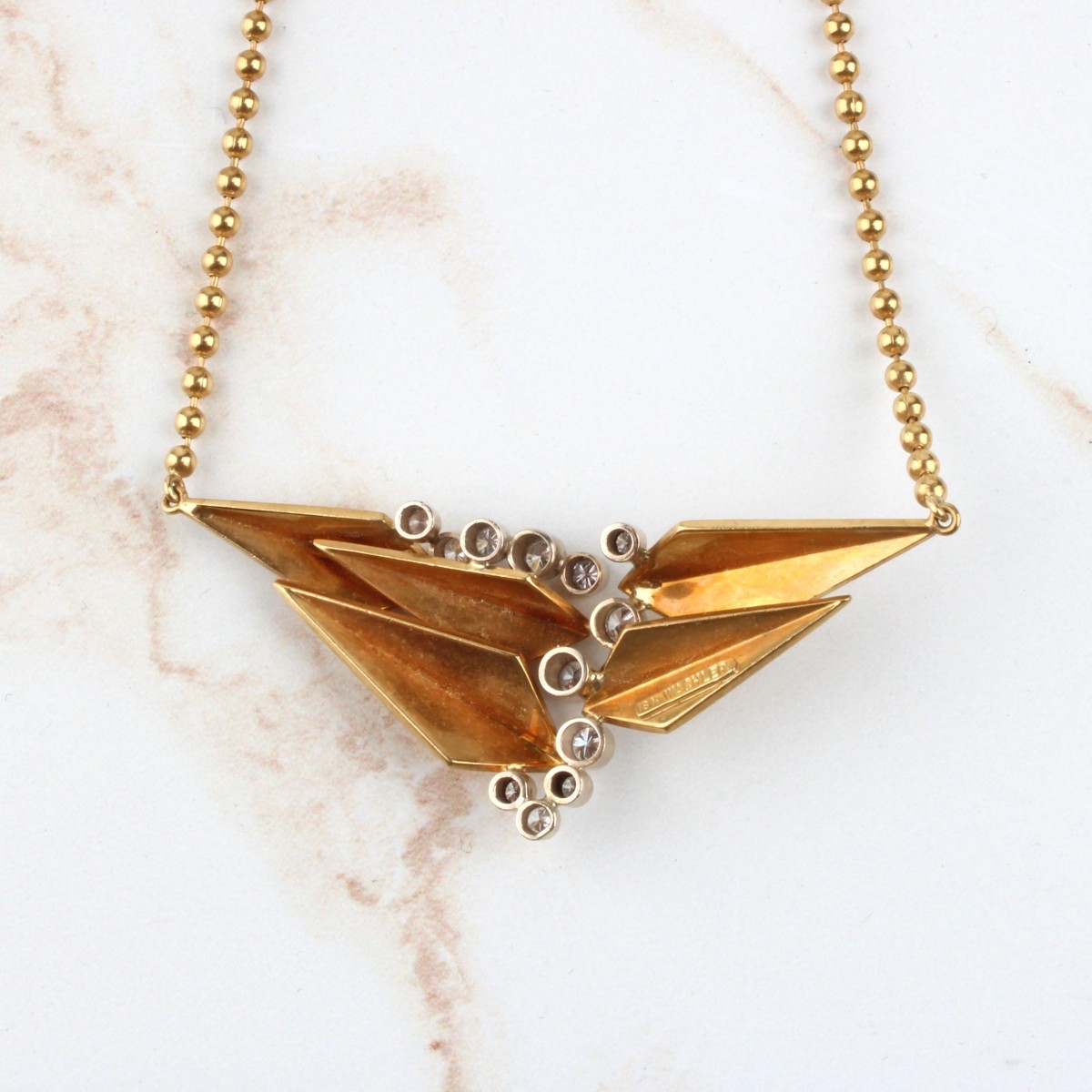 Diamond and 18K Necklace