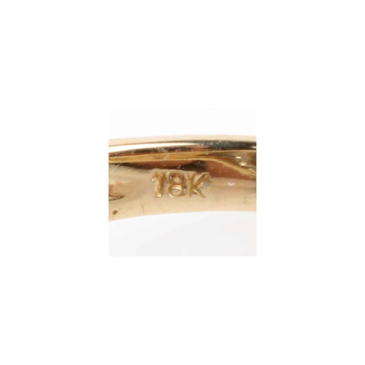GIA Sapphire, Diamond and 18K Ring