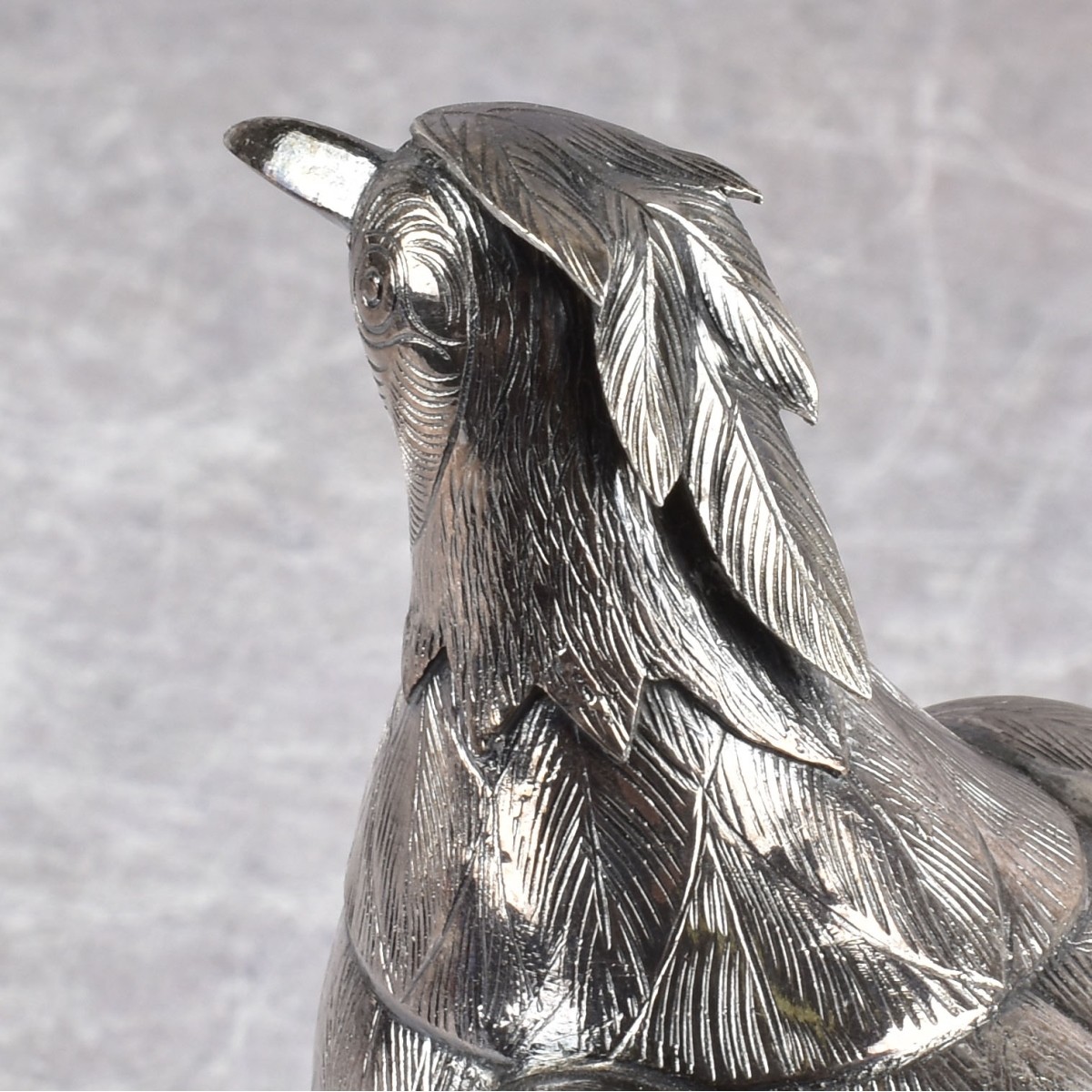 Vintage Pair of Sterling Silver Pheasants